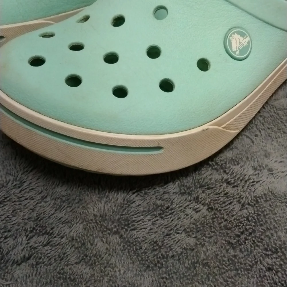 Youth CROCS in Mint Green - Size 6